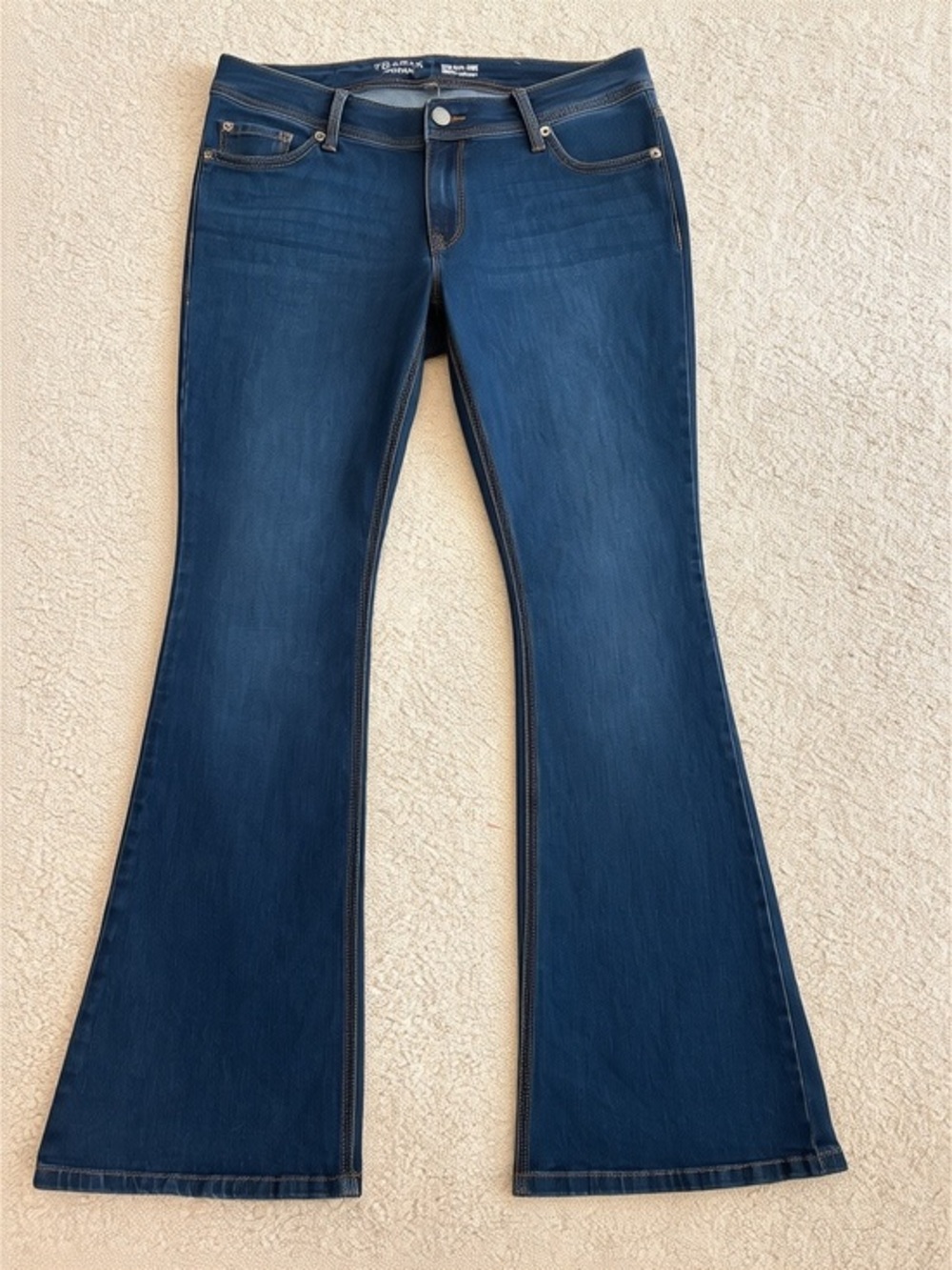 torrid Dark Blue Flare Jeans - Picture 1 of 6